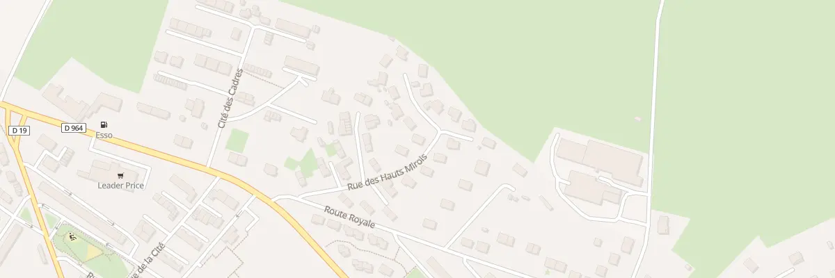 Plan du 35 Rue des Hauts Mirois à Mouzon