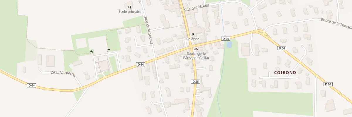 Plan du 37 Rte de Neuville les Dames à Condeissiat