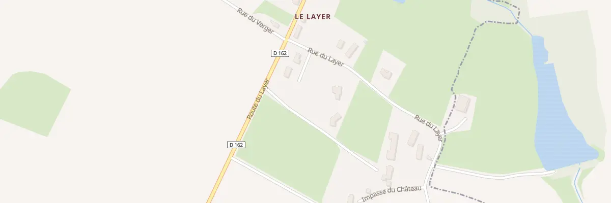 Plan du 65 Imp du Jardin du Layer à Tronchy