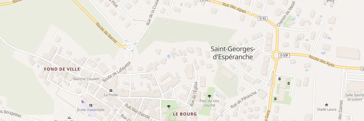 Plan du 195 Rue de l’Eglise à Saint-Georges-d’Espéranche