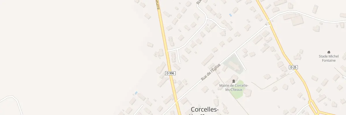 Plan du 2B Rue du Clos du Château à Corcelles-lès-Cîteaux