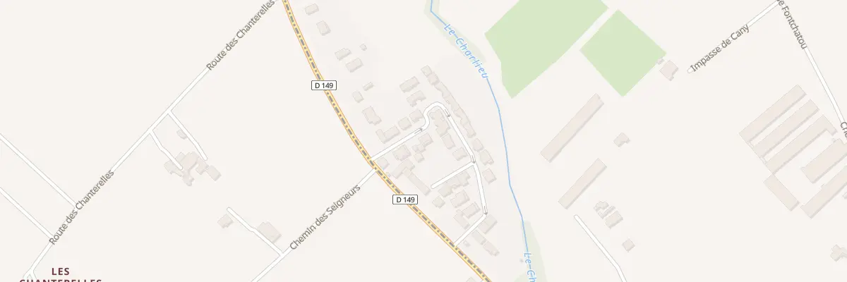 Plan du 255 Rue Francois Gallant à Chatuzange-le-Goubet