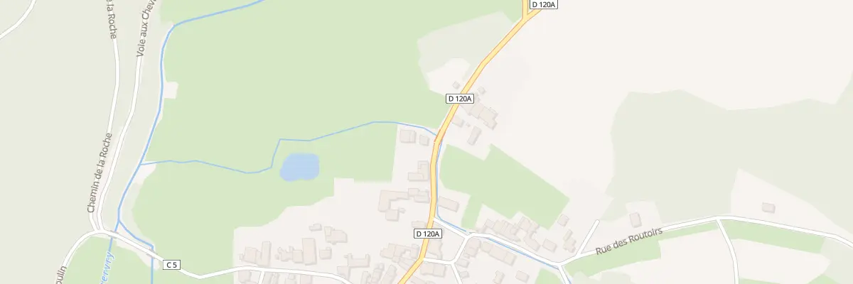 Plan du 17 Rue de Villemoron à Cussey-les-Forges