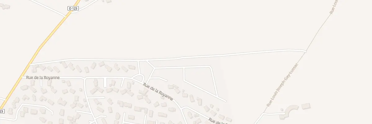 Plan du 29 Rue de la Royanne à Romans-sur-Isère