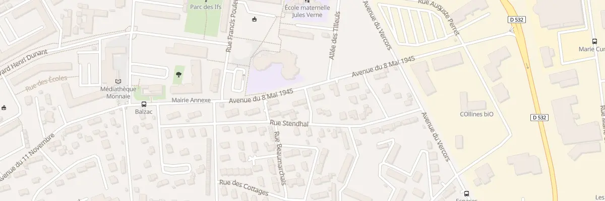 Plan du 26 Av du Huit Mai à Romans-sur-Isère
