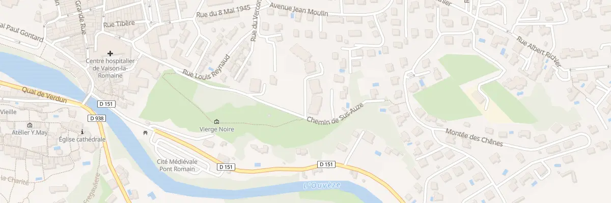 Plan du 7251F Res Le Montfort à Vaison-la-Romaine