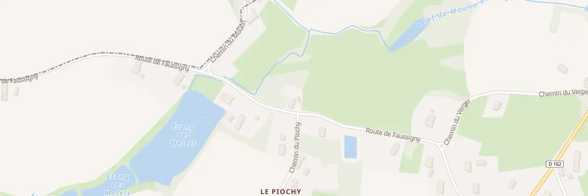 Plan du 18 Rte de Faussigny à Lessard-en-Bresse