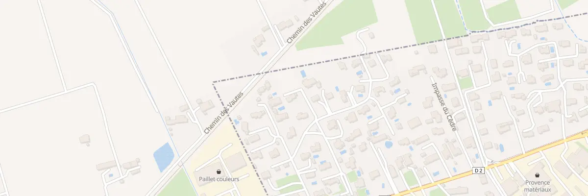 Plan du 601 Bel Air à Taillades