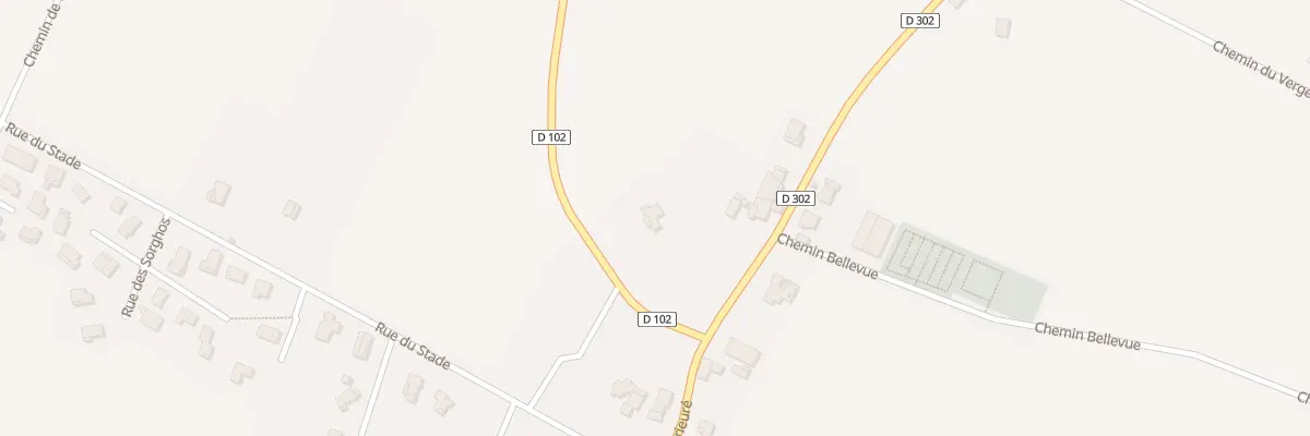 Plan du 100 Rte des Quatre Vents à Bésayes