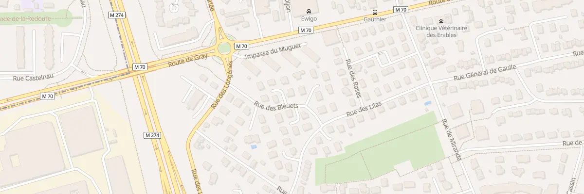 Plan du 11 Rue des Bleuets à Saint-Apollinaire