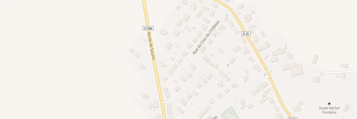 Plan du 17 Rue du Clos du Château à Corcelles-lès-Cîteaux