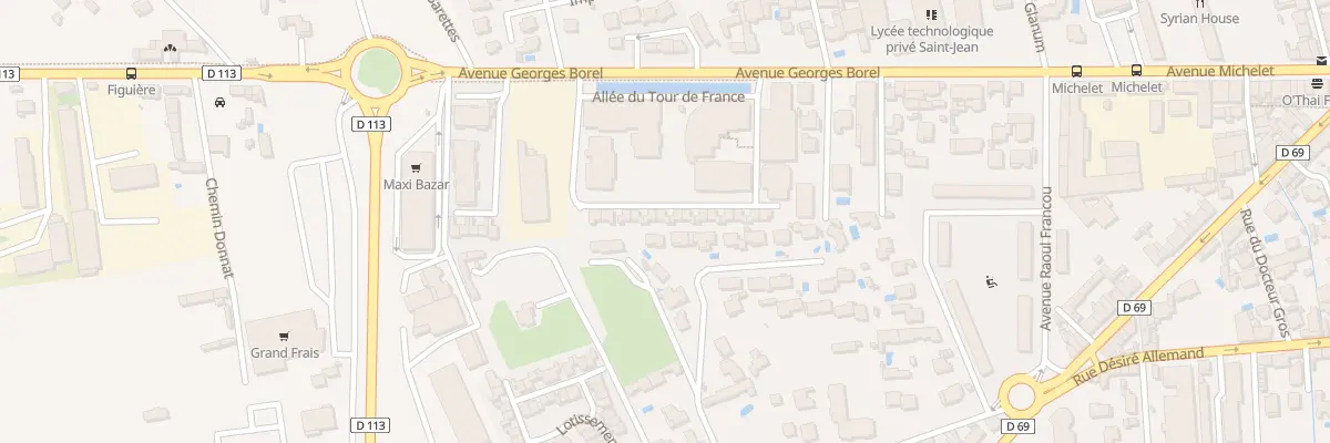 Plan du 181 Rue Cycles Pasquet à Salon-de-Provence