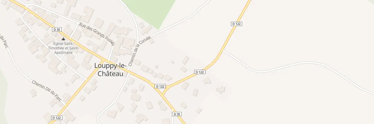 Plan du 3 Rue de la Vieille Ville à Louppy-le-Château
