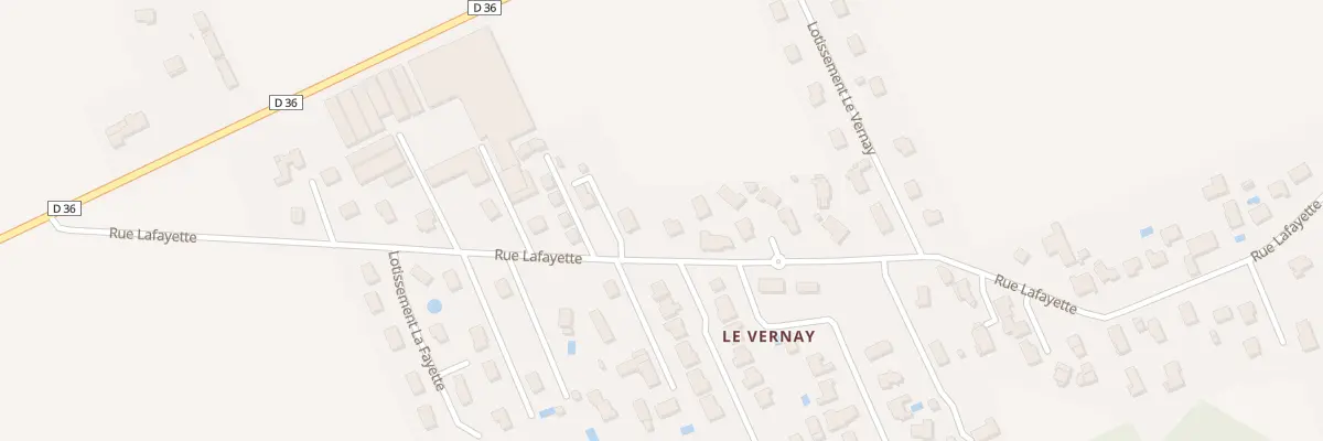 Plan du 52T Rue Lafayette à Diémoz