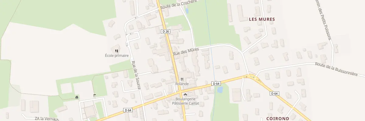 Plan du 84B Rte de la Bresse à Condeissiat