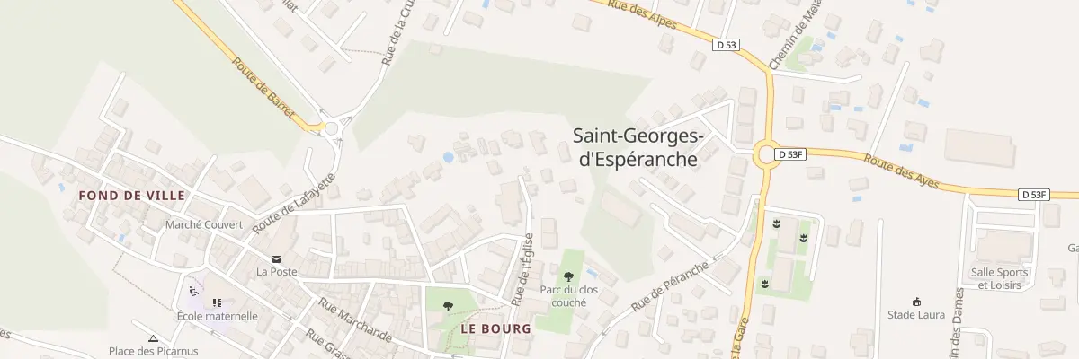 Plan du 180 Rue de l’Eglise à Saint-Georges-d’Espéranche