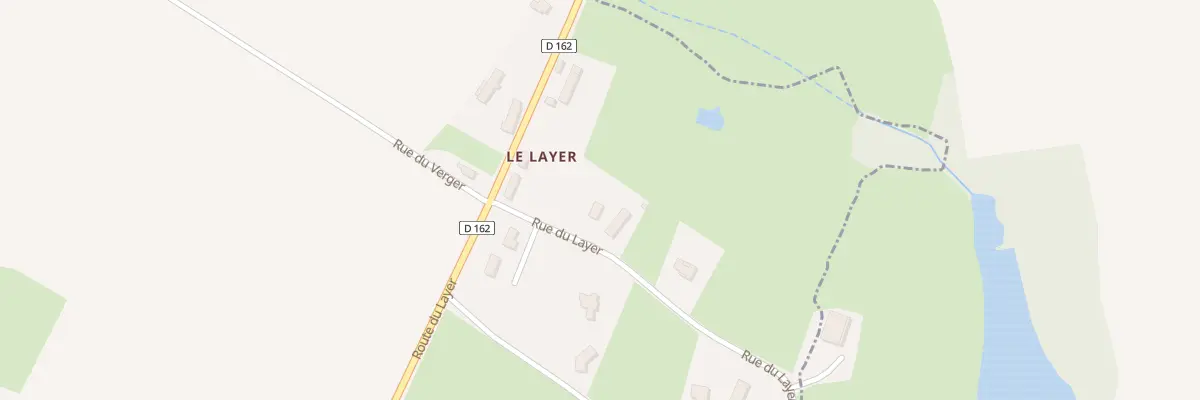 Plan du 60 Rue du Layer à Tronchy