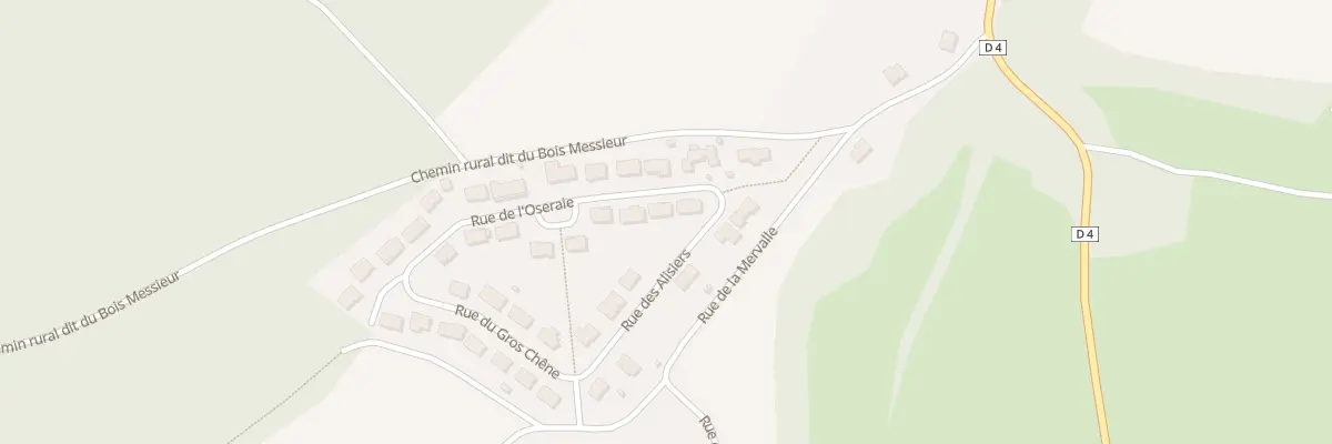 Plan du 16 Rue de l’Oseraie à Haironville