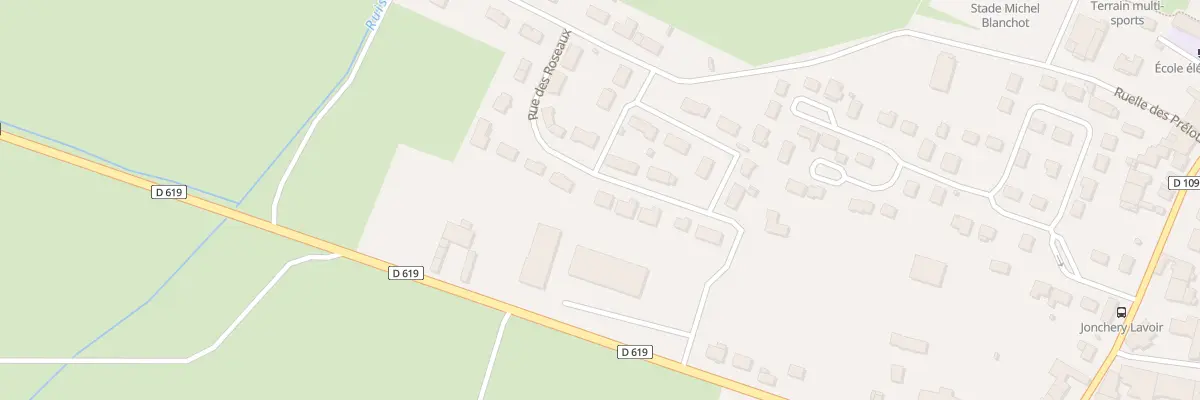 Plan du 19 Rue des Roseaux à Jonchery