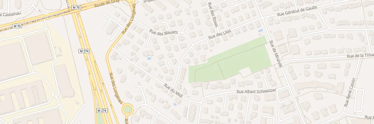Plan du 27 Rue des Lilas à Saint-Apollinaire