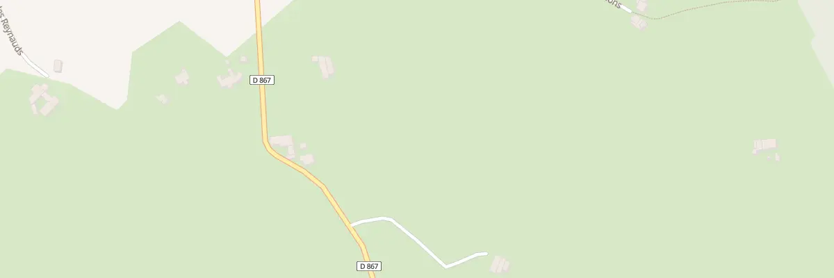 Plan du 1045 Rte du Chalon à Crépol