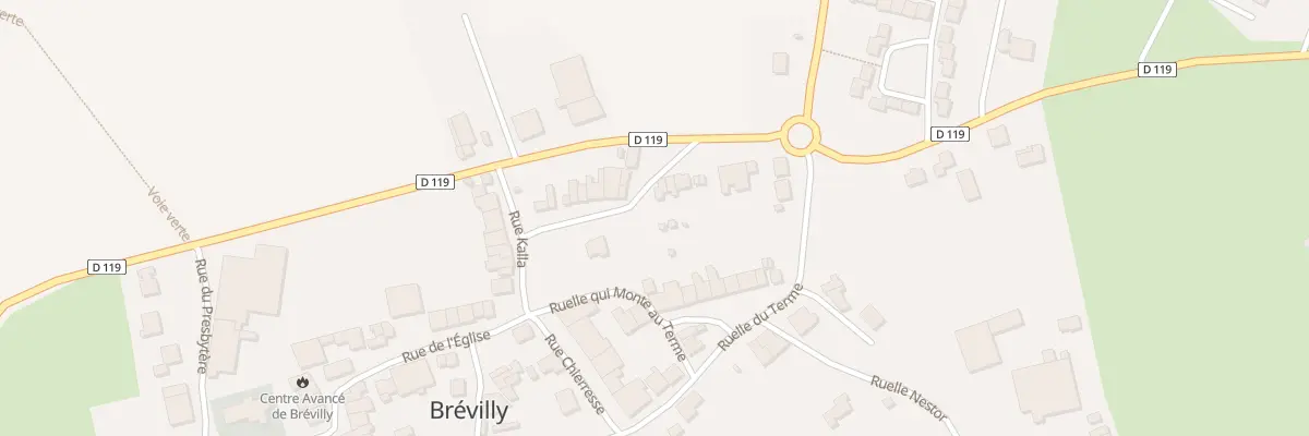 Plan du 7 Rue Kalla à Brévilly