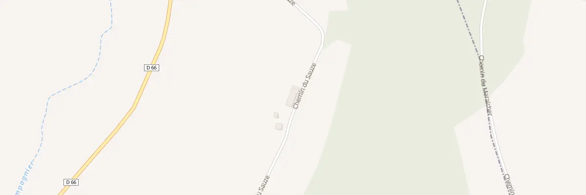 Plan du 500 Che du Sauze à Saint-Christophe-et-le-Laris