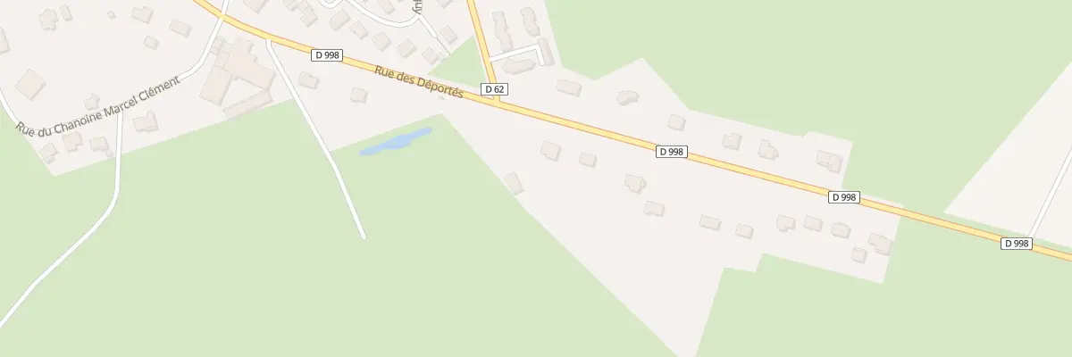 Plan du 20 Rue des Déportés à Clermont-en-Argonne