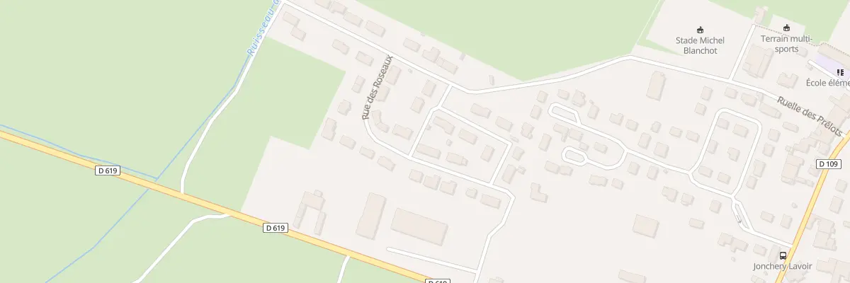 Plan du 14 Rue des Roseaux à Jonchery