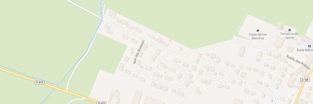 Plan du 2 Rue des Roseaux à Jonchery