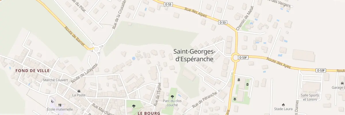 Plan du 186 Rue de l’Eglise à Saint-Georges-d’Espéranche