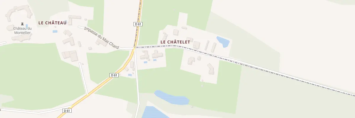 Plan du 120 Che du Grand Etang au Montellier