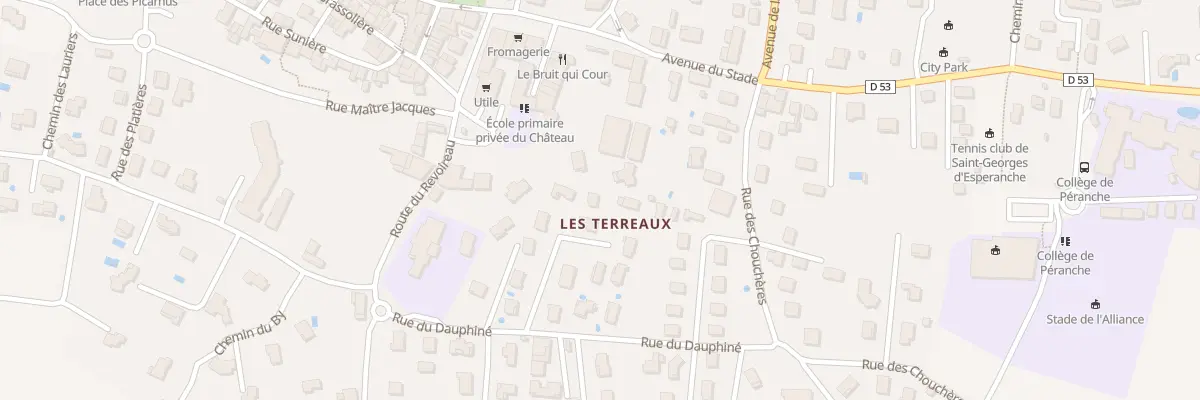 Plan du 5000 Imp de la Tour à Saint-Georges-d’Espéranche