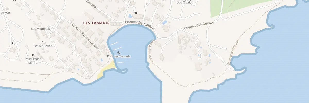 Plan du 9002 Che des Tamaris à Martigues