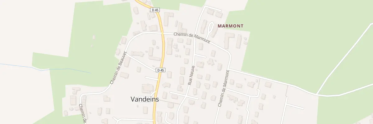 Plan du 60 Rue Neuve à Mézériat