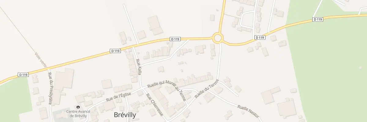 Plan du 5 Rue Kalla à Brévilly