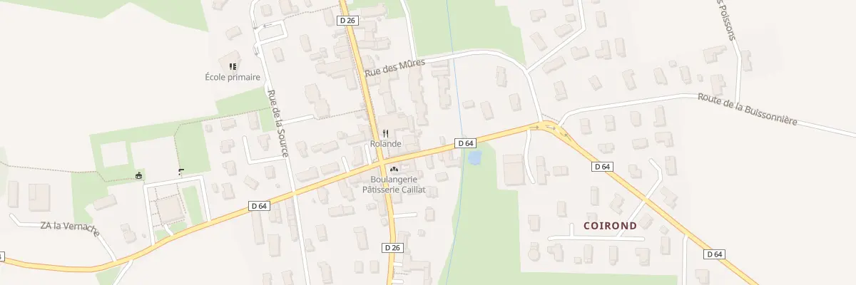 Plan du 43 Rte de Servas à Condeissiat
