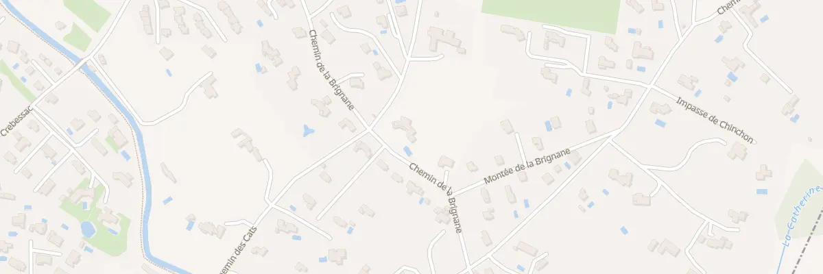 Plan du 210 Che de la Brignane à L’Isle-sur-la-Sorgue