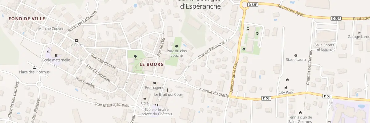 Plan du 6 Rue de Péranche à Saint-Georges-d’Espéranche