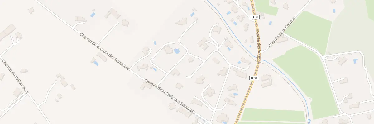 Plan du 1295B Vc de la Croix des Banquets à Cavaillon