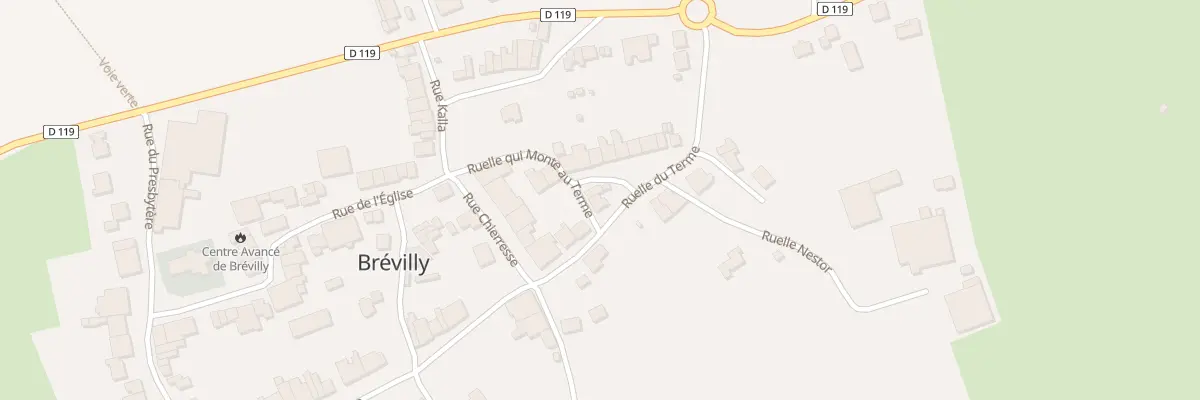 Plan du 5065 Le Village à Brévilly