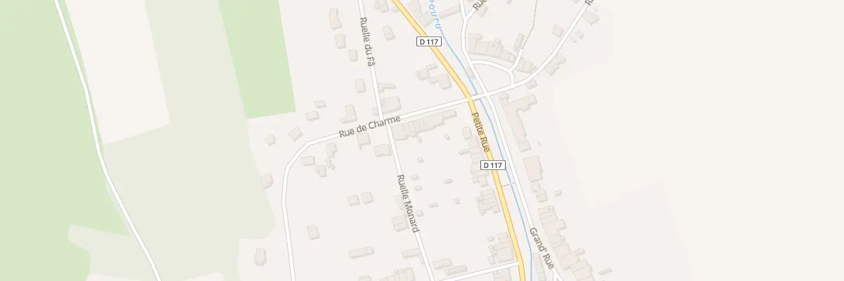 Plan du 5 Rue de Charme à Pouru-Saint-Remy