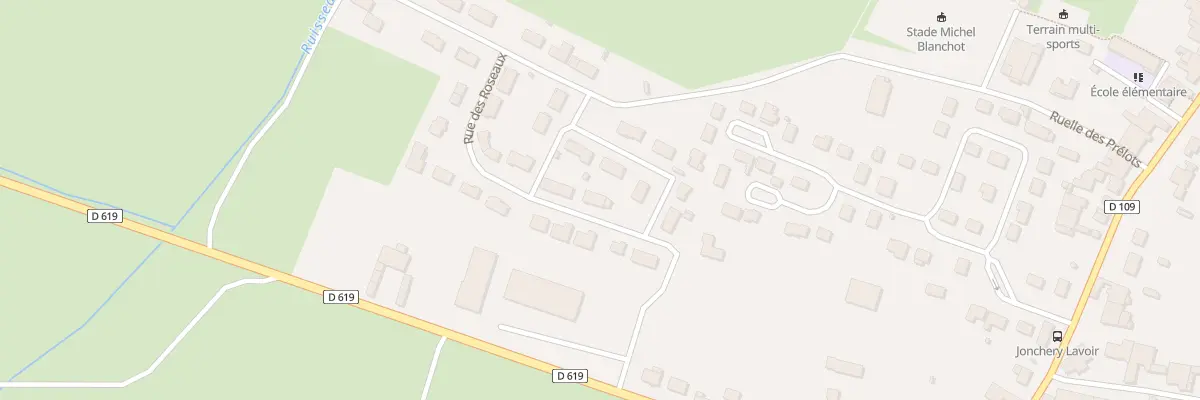Plan du 12 Rue des Roseaux à Jonchery