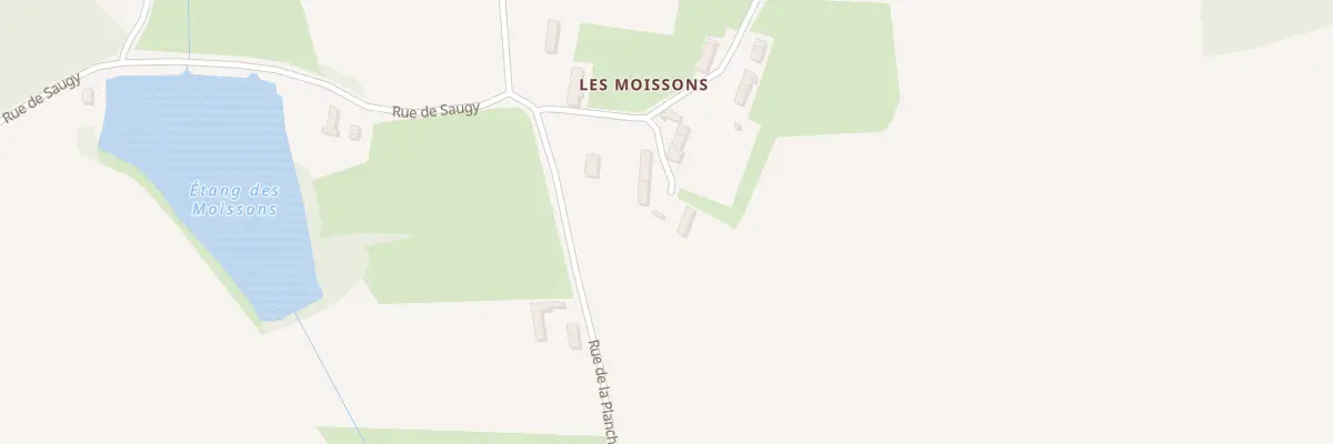 Plan du 1006 Rue de la Planchette à Saint-Étienne-en-Bresse