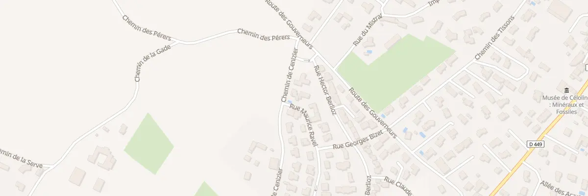 Plan du 15 Rue Maurice Ravel à Chatuzange-le-Goubet