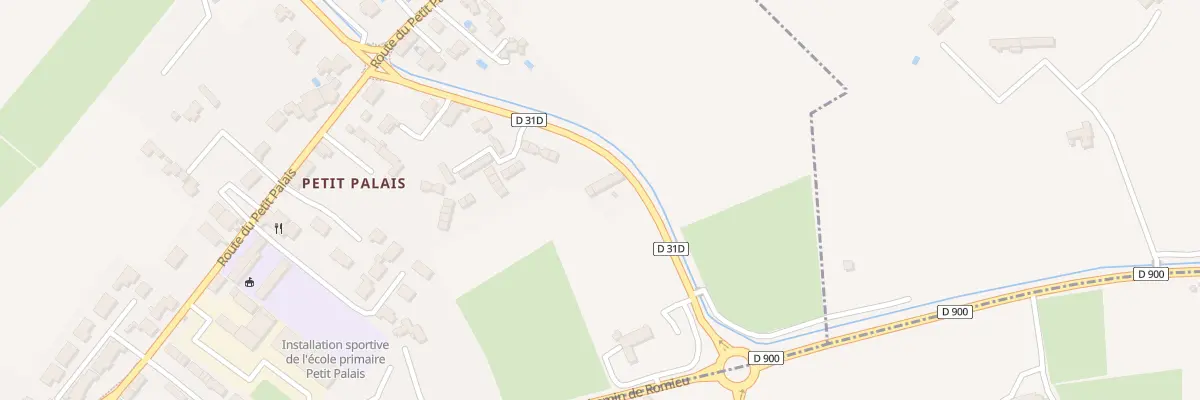 Plan du 5486F Rte de Robion à L’Isle-sur-la-Sorgue