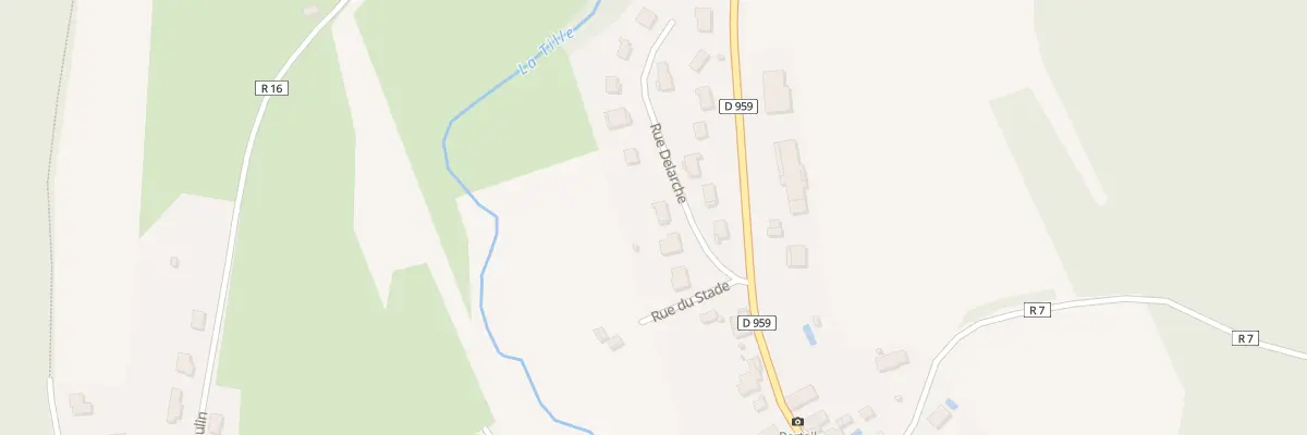 Plan du 5 Rue Delarche à Marey-sur-Tille