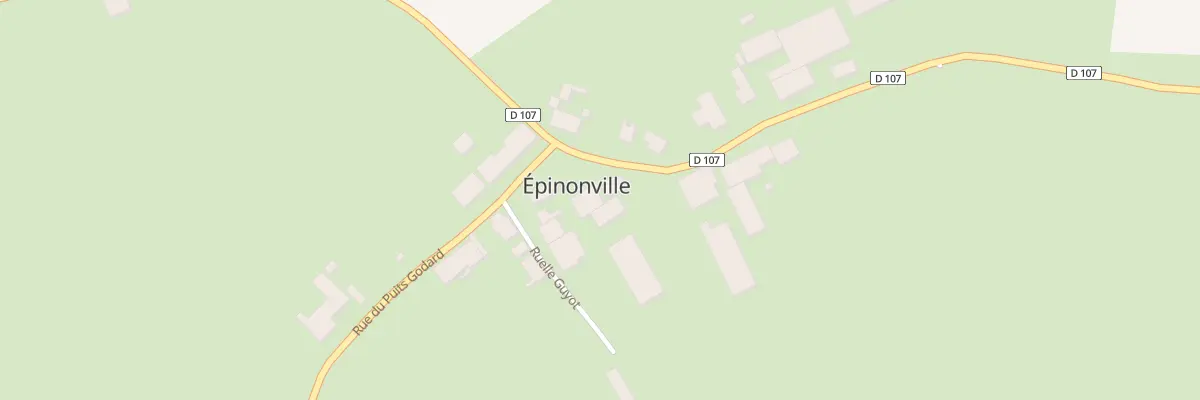 Plan du 2 Rue du Centre à Épinonville