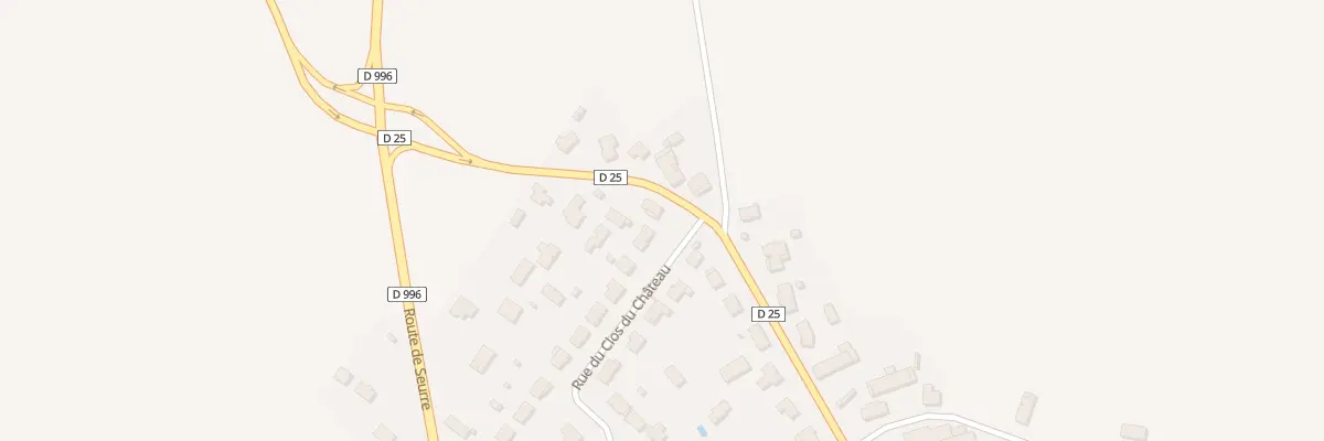 Plan du 35 Rue du Clos du Château à Corcelles-lès-Cîteaux