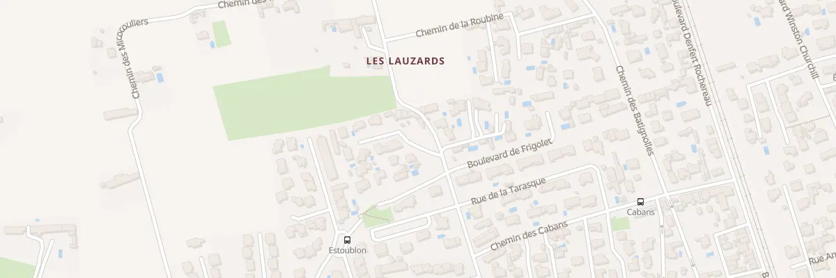 Plan du 465 Che des Cabans à Salon-de-Provence